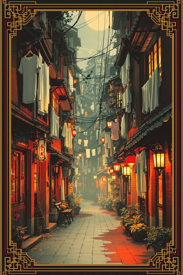 弄堂人家 海报
