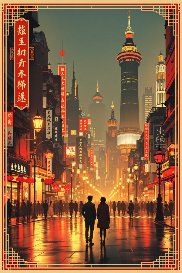十字街头 海报